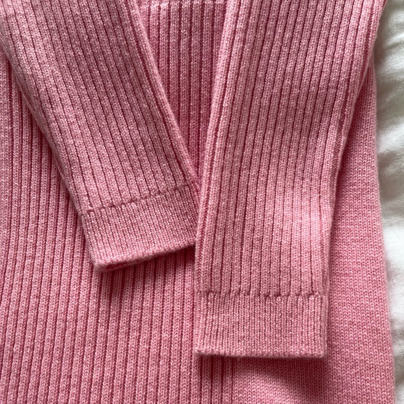 Hermes Fitted Pink Sweater Dress - Picture 10 of 10